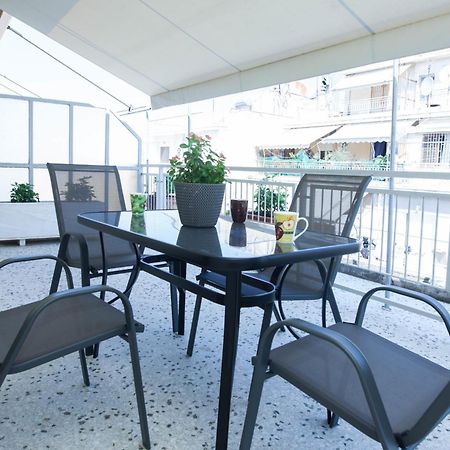 Modern 1 Bd Balcony Apt Near Metro In Kato Patisia 雅典 外观 照片